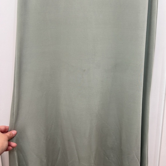 Elegant Sage Green Gown - Picture 7 of 9